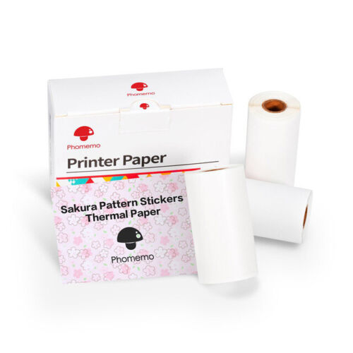 Phomemo Adhesive Thermal Paper for Phomemo M02/M02S/M02Pro Printer Sticker Paper - Picture 14 of 20