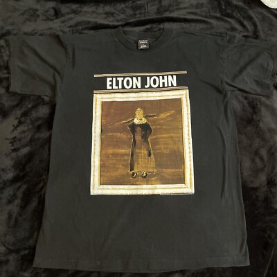 90's VINTAGE エルトン・ジョン Tシャツ ELTON JOHN