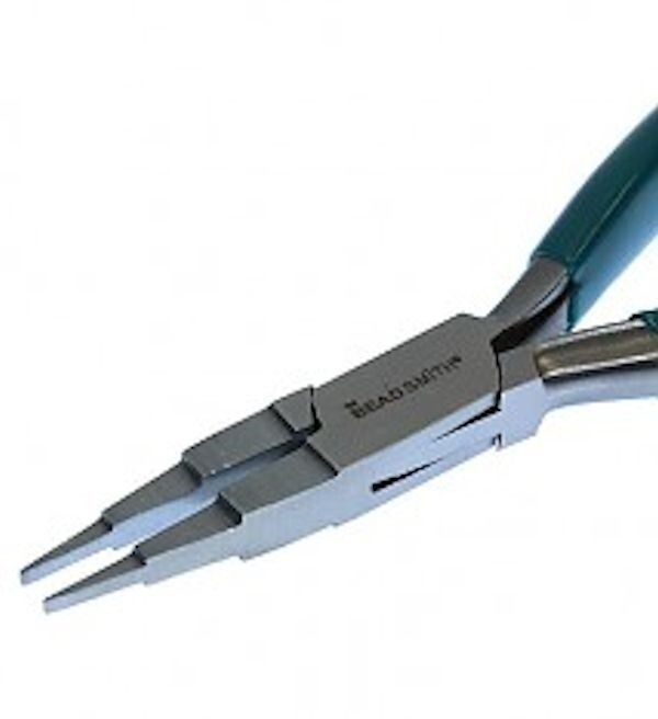 The Beadsmith 3-stufige Rundzange - Schmuckzange Für Schlaufen 1-2mm