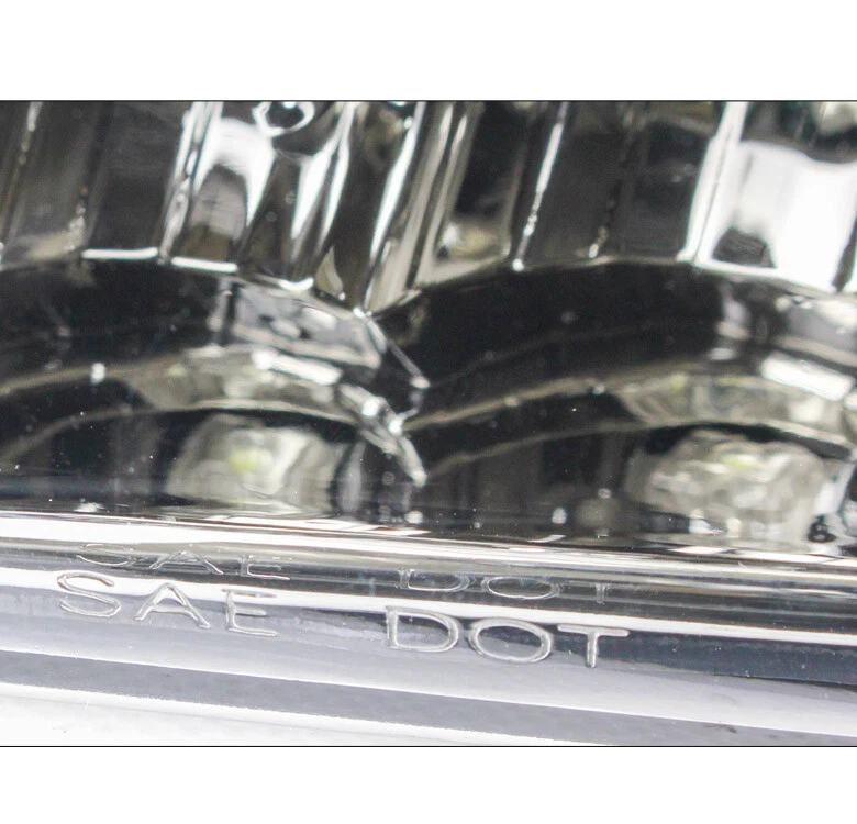 For 2000-2006 GMC Sierra/Yukon XL 1500 2500 LED Bumper Signal Light Chrome LH+RH - Imagem 4 de 4