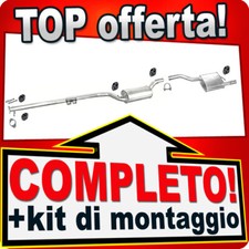 Scarico Completo per FORD FOCUS MK1 2.0 16V 3-Volumi Marmitta