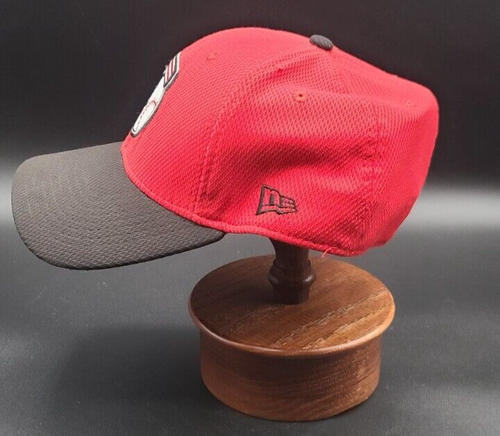 MLB Cincinnati Reds 39Thirty S/M New Era Hat Mr. Redlegs Mascot Head Red/Black - Picture 2 of 5