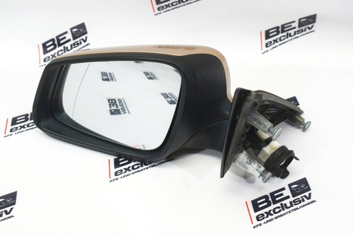 BMW 5er F11 Touring 520D elektr. Außenspiegel Milanobeige links SPIEGEL