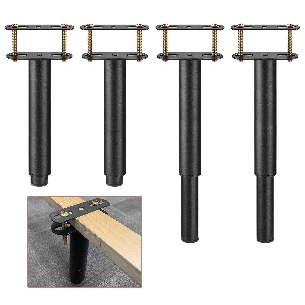 Metal bed frame support hotsell legs