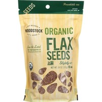 Woodstock Seeds - Organic - Flax - 14 Oz - Case Of 8 on sale Woodstock Seeds - Organic - Flax - 14 Oz - Case Of 8 on sale