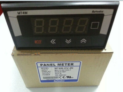 1PC New Autonics MT4W-DV-4N Panel Meter MT4WDV4N Free Shipping