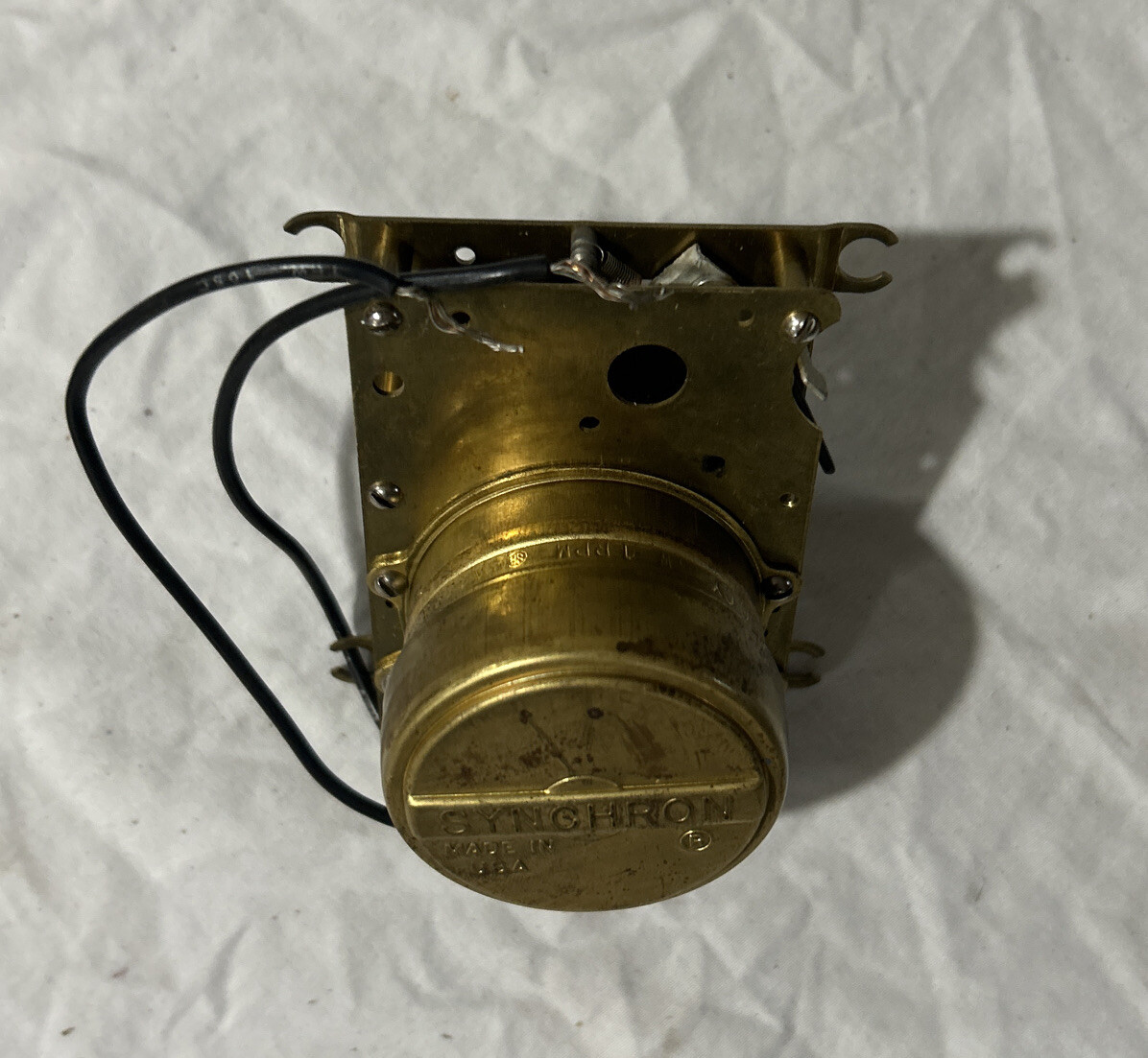 Vintage Clock Motor Synchron 610 110 Volt 60 Cy 3W 1 RPM Untested eBay