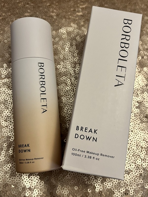 Borboleta Break Down Oil-Free Makeup Remover 100 ml / 3.38 fl oz. New In Box
