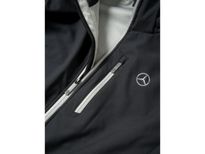 Mercedes-Benz original Softshelljacke Herren Stern Logo schwarz Gr  