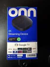 onn 4K Streaming Device, Google TV - Fast Streaming, Ultra HD, 8GB Storage, 2GB