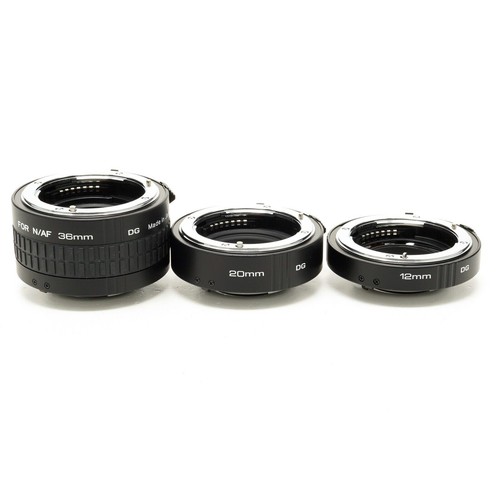 Kenko Extension Tube Set DG (12mm, 20mm, 36mm) for Nikon AF - Picture 3 of 11