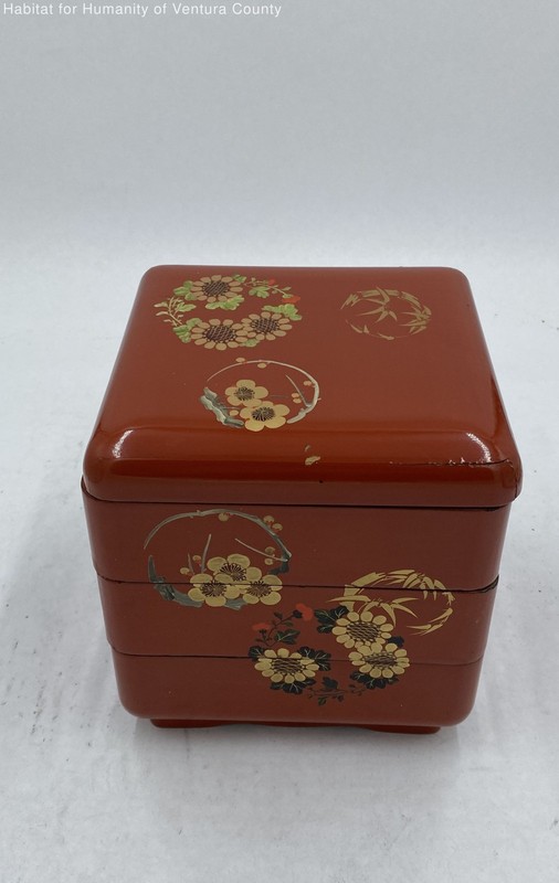 Vintage Japanese Lacquerware Jubako