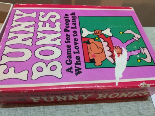 Vintage 1968 Parker Brothers FUNNY BONES Complete Game, 23 Cards & Printed Rules - Picture 5 of 8