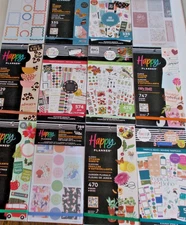 Me and My Big Ideas Create 365 Happy Planner Sticker Book Value Packs - CHOOSE