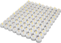 OSHINE100 Led Teelichter, Elektrische Flackernde Batteriebetriebene Kerzen, 3.4X