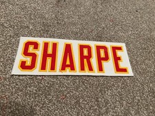 KANSAS CITY CHIEFS GAME USED ? ISSUED JERSEY NAMEPLATE NFL TAJAE SHARPE UMASS