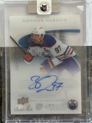 Connor Mcdavid Clear Cut Sweet Shot Auto /25