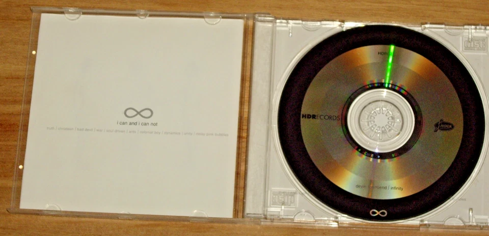 DEVIN TOWNSEND  *OZ Press CD ' INFINITY ' 1998 VGC+ - Image 2 of 3