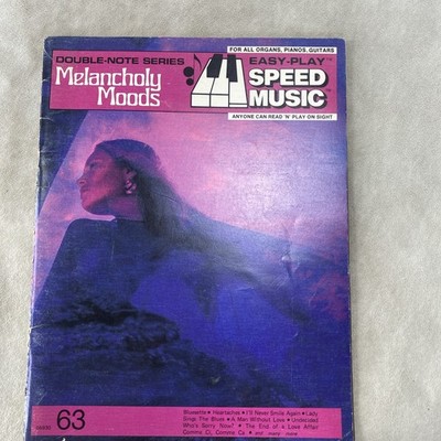 Easy Play Speed Music Sight and Sound Systems 1977 Melancholy Moods Number 63