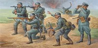 Zvezda 8078 - 1/72 Wwii Figuren-Set Deutsche Infantrie - Neu