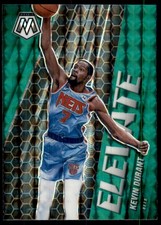 2021-22 Panini Mosaic Elevate Green Prizm Kevin Durant Brooklyn Nets #9