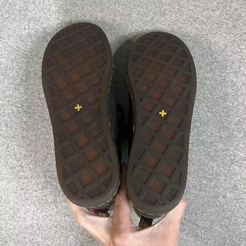 Dr Martens Maelly Boots Women’s Size 8 Brown 6 Hole Laceup Leather - Picture 5 of 7