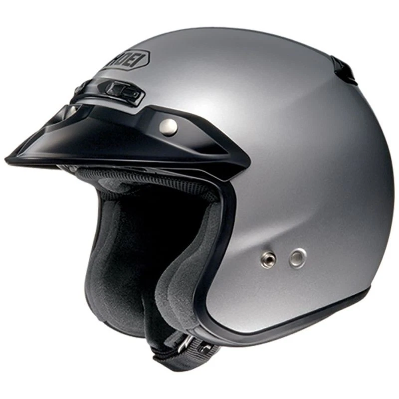 Casco de motocicleta de calle Shoei RJ Platinum R cara abierta - Elige talla y color Foto 4 de 4