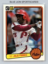1983 Donruss #525 Julio Franco RC