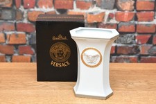 ROSENTHAL Versace Gorgona Vase 23cm Medusa weiss gold - super Zustand