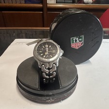 TAG Heuer S/el Cronografo Uomo Quarzo Acciaio Quadrante Nero con Scatola