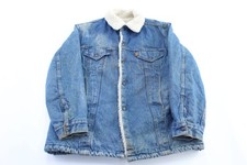 80's Levi's Sherpa Lined Denim Trucker Jacket