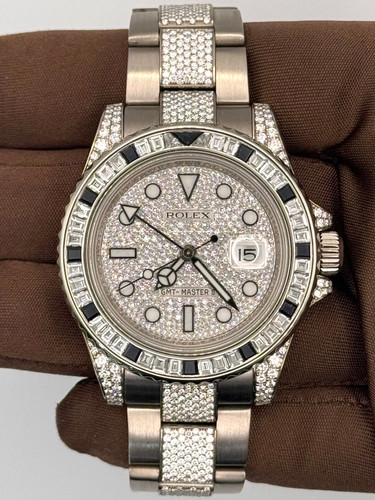 2013 Rolex GMT-Master II 40mm White Gold 116759SANR
