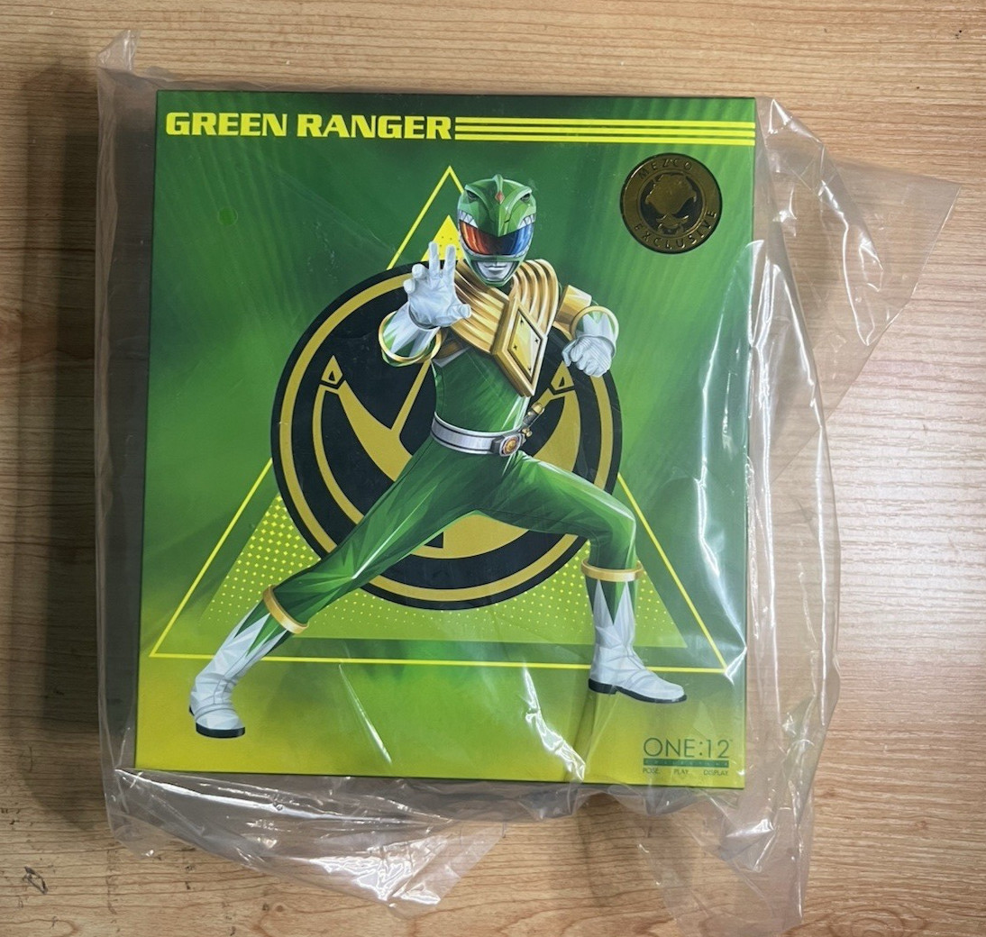 Mezco Power Rangers Green Ranger One:12 Collective SDCC 2023 Exclusive *NEW*