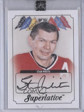 2013 ITG Superlative The First Six Stan Mikita #A-SM Auto HOF 0z5