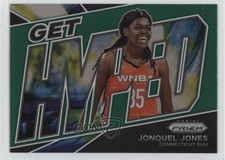 2022 Panini Prizm WNBA Get Hyped Green Prizm Jonquel Jones #11 1fa0