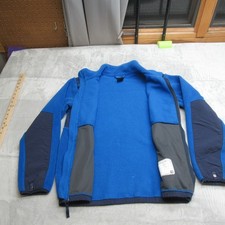 The North Face Jacket Boys Blue XL 18/20 Denali Fleece Full Zip Outdoor Hiking