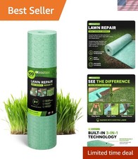 100 Sqft Biodegradable Grass Seed Mat - Easy Maintenance For Pure Green Lawns 100 Sqft Biodegradable Grass Seed Mat - Easy Maintenance For Pure Green Lawns
