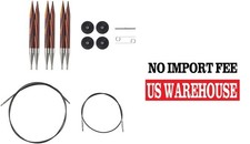 Knit Picks Options Wood Interchangeable Knitting Needle Set: Bulky Edition Radi