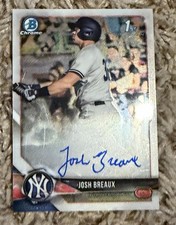 2018 Leaf Valiant Josh Breaux Signed