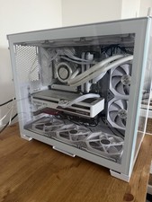 Custom Built High End High Performance Gaming PC - All White