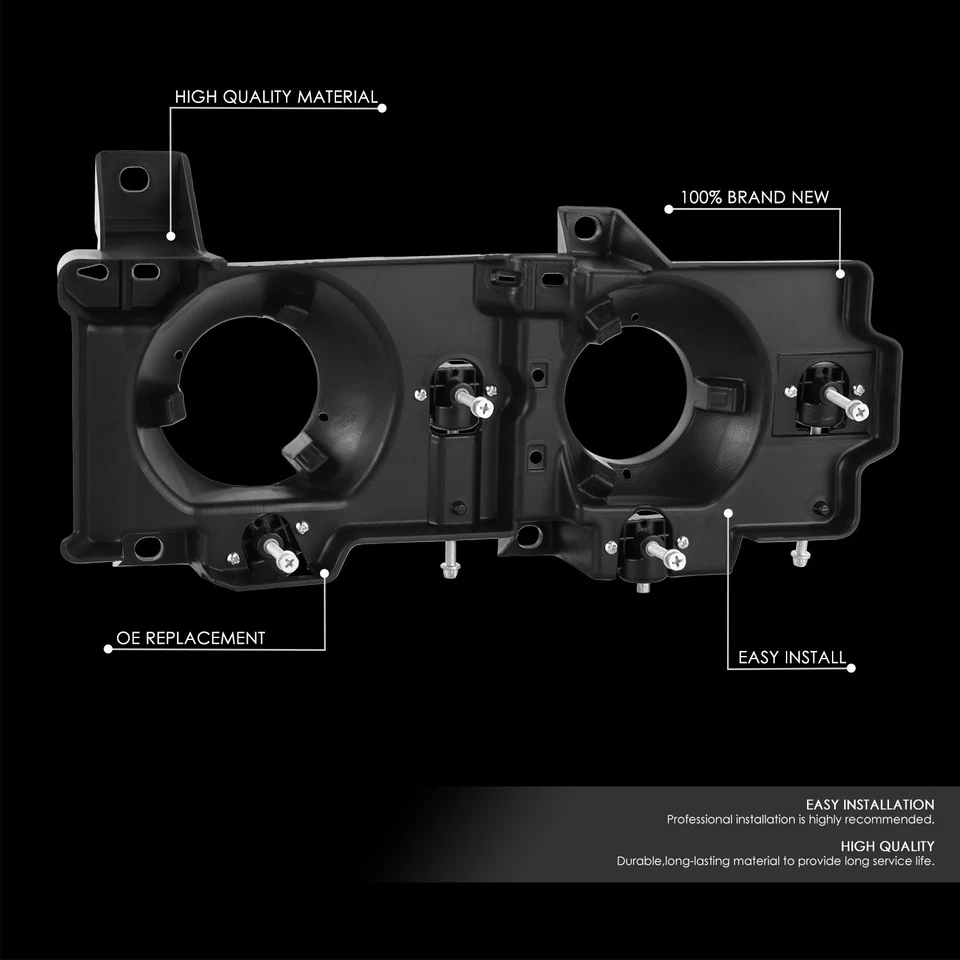Soporte de montaje de faro izquierdo para conductor Chevrolet/GMC C1500 K2500 C3500 88-89 Foto 2 de 4