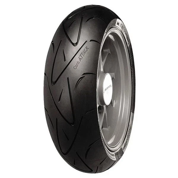 COPPIA 120/70 ZR 17 190/50 ZR 17 GOMME PNEUMATICI CONTINENTAL CONTISPORTATTACK - Imagen 2 de 4