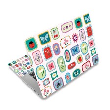 DINKY Flower Butterfly 12.1 13 13.3 12-15.6 inches, Stickers