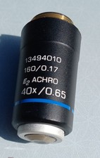 Leica E2 Achro 40x/0.65 Objective 160/0.17 RMS Microscope