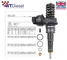 VW Transporter T5 2.5 TDI Diesel Injector Bosch 0414720310 070130073R