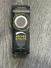 Luxury Brow Buiding Pomade-Neutral Brown by Arches and Halos for Women-0.106 oz