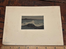 c.1915 Cushing s Island Portland ME hand colo...