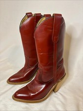 Vintage Frye American Classics Womens 5.5 B USA Tall Campus Style Riding Boots