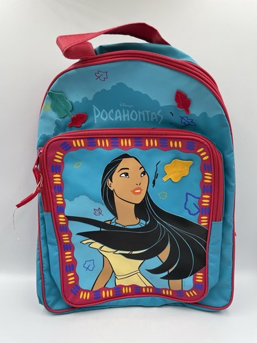 Vintage 90er Disney Pocahontas Kinder Rucksack Neu ohne Etikett
