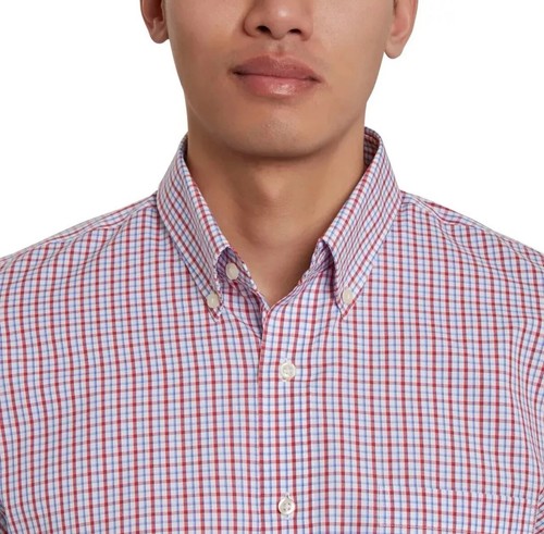 Kirkland Signature Men's Traditional Fit Non-Iron Dress Shirt | 16.5 x 34/35 - Picture 3 of 7
